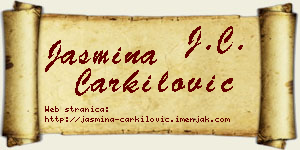 Jasmina Čarkilović vizit kartica